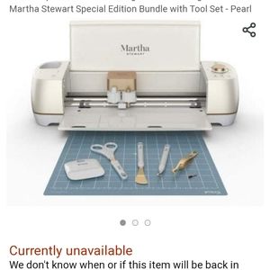 Martha Stewart Edition Cricket